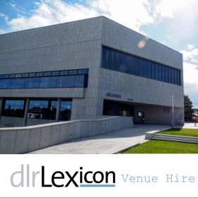 View of LexIcon Library with caption dlrLexicon Venue Hire