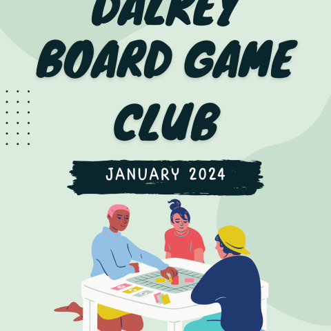 Dalkey Board Game Club Poster