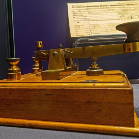 GE Morse Code Machine- checked