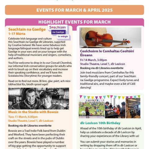 DLR News Events Mar 2025 Cover page