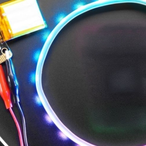 Programme LED light strips with coding Ireland in dlr LexIcon