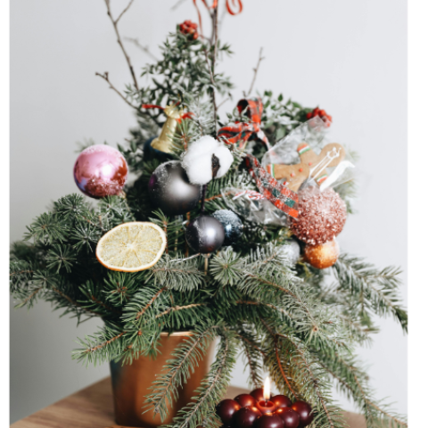 Festive Floral Tabletop Arrangements with Marie Hirst in Dundrum Library 
