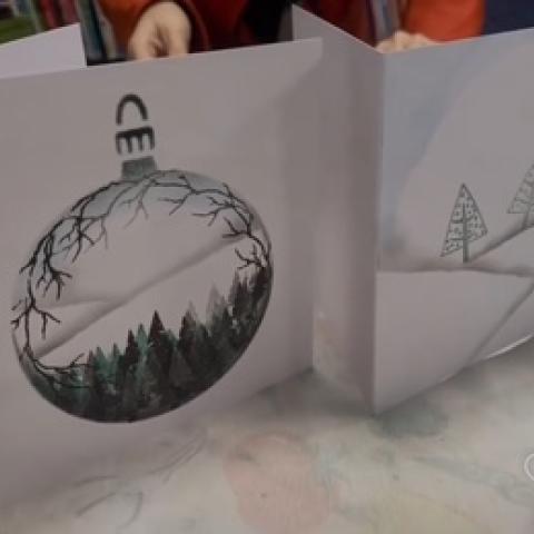 Christmas Crafting and Card - Making in Shankill Library 