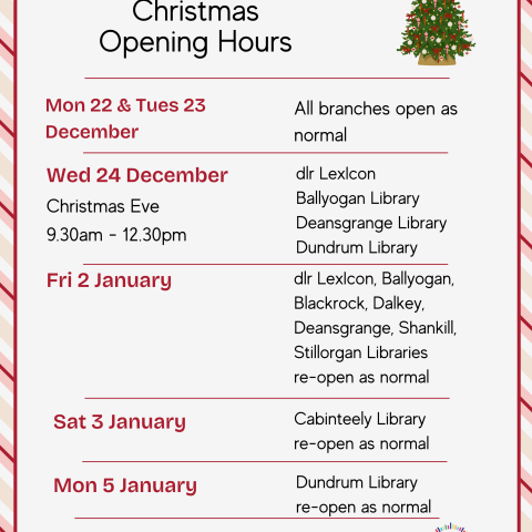 Opening hours Christmas 2025