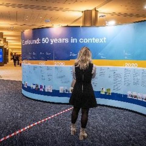 The future of living and working in Europe: Eurofound 50 anniversary exhibition 