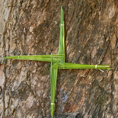 St. Brigid Cross Making workshop for adults in dlr LexIcon 