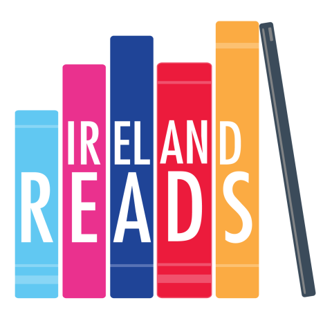 60112300 LGMA_Ireland Reads logo with shelf_on red bground_RGB (1)
