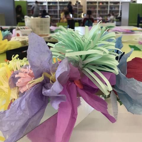 Easter Crafts with Kim Jenkinson in Blackrock Library 