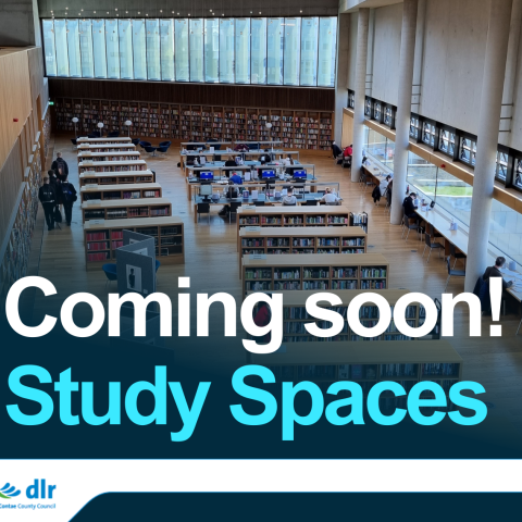 Coming soon! Study Spaces - Website image