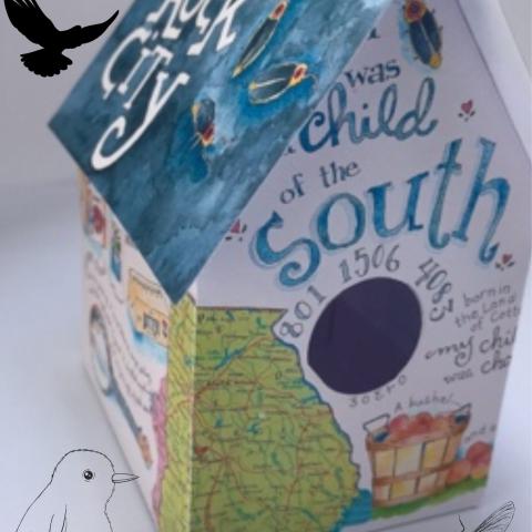 Paper Birdhouses Workshop in dlr LexIcon