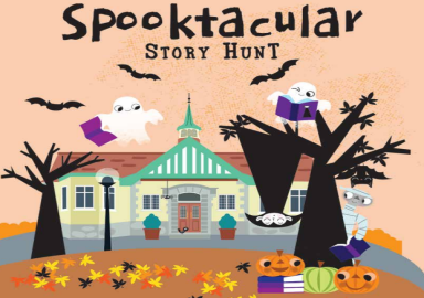 Spooktacular Halloween Story Hunt in Cabinteely Library 2025