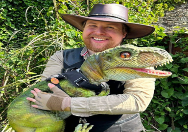Luke's Deadly Dinosaurs in Cabinteely library 