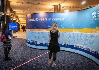 The future of living and working in Europe: Eurofound 50 anniversary exhibition 