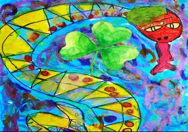 St. Patrick’s Snakes and Shamrocks Crafts in Blackrock Library 