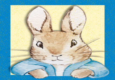 I found Peter Rabbit! Easter treasure hunt in Deansgrange Library 