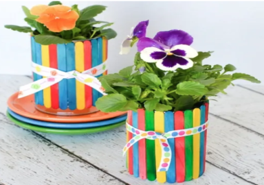 Make a Flowerpot in Shankill Library 