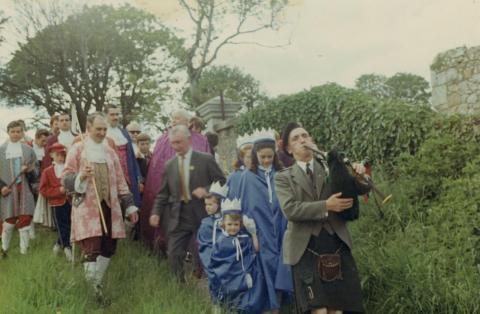 Royal Procession Dalkey 1966