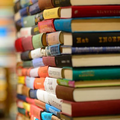 Stacks of books