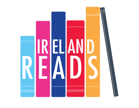 60112300 LGMA_Ireland Reads logo with shelf_on red bground_RGB (1)