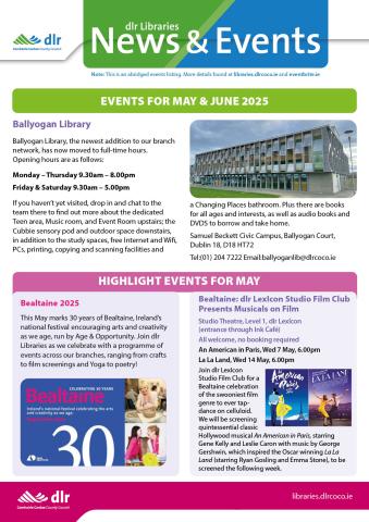 DLR News Events MAYJUNE_ cover