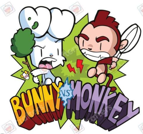 GD Bunny vs Monkey