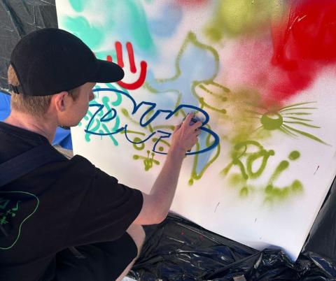 Graffiti Workshop with Street Art Ink 