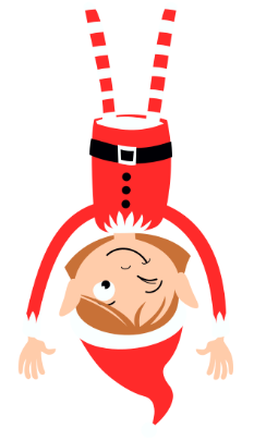 Festive Elf Hunt in Cabinteely Library 