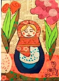 Mixed Media Workshop for Adults with Nicola Faull in Shankill Library 