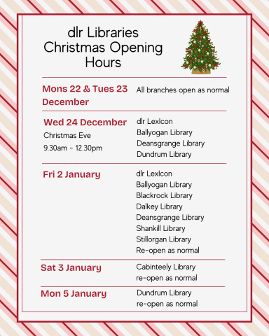Christmas opening hours 2025