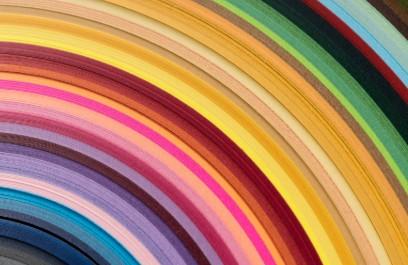 Tulip Origami in Dalkey Library 