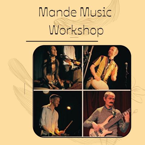Mande Music Workshop in Ballyogan Library 