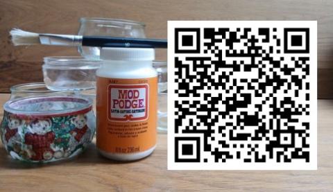 GC Napkin Decoupage QR Code