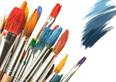 Paint Along workshop with Sandra O'Connor in Ballyogan Library 
