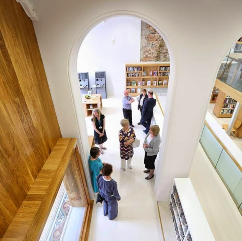 Blackrock Library interior