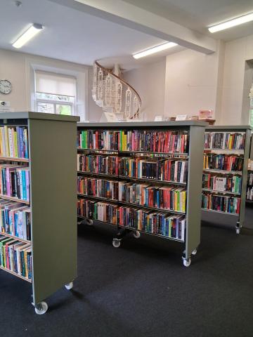 Dundrum Library Adult Fiction Shelves