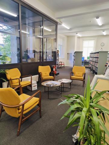 Dundrum Library Interior Reading Area