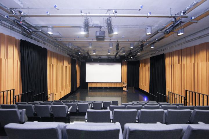 Studio in dlr Lexicon view from seating to stage
