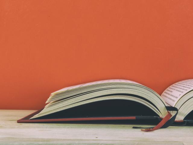 red-background-book