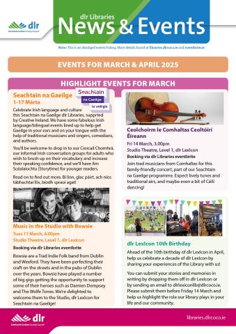 DLR News Events Mar 2025 Cover page